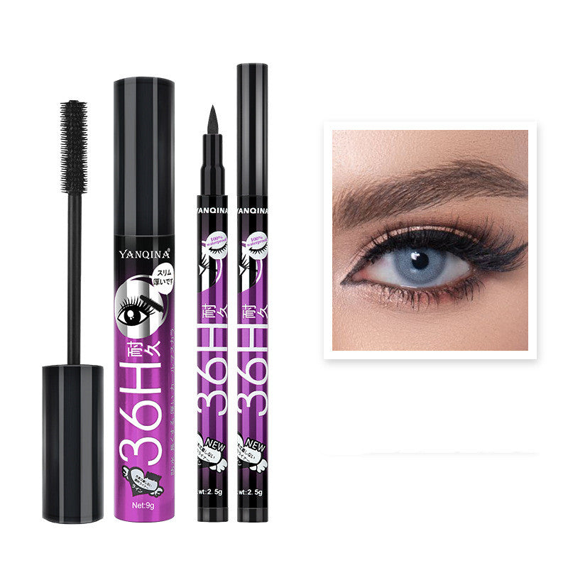 Eyeliner and Mascara Combo