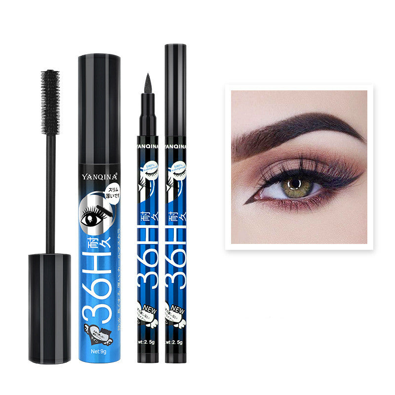 Eyeliner and Mascara Combo