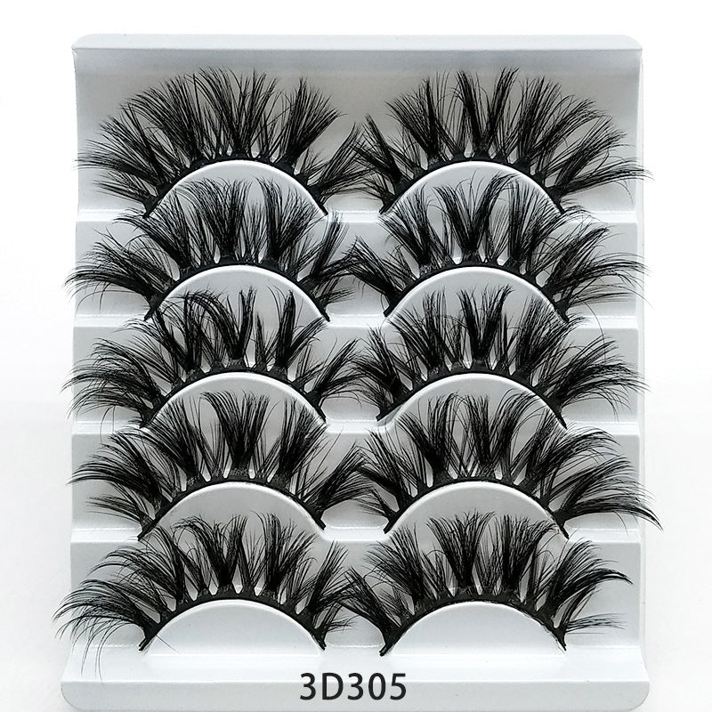 3D Mink Eyelashes 5 Pack