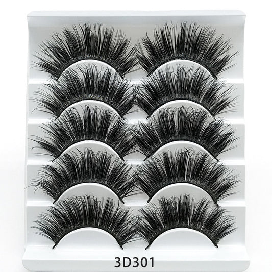 3D Mink Eyelashes 5 Pack