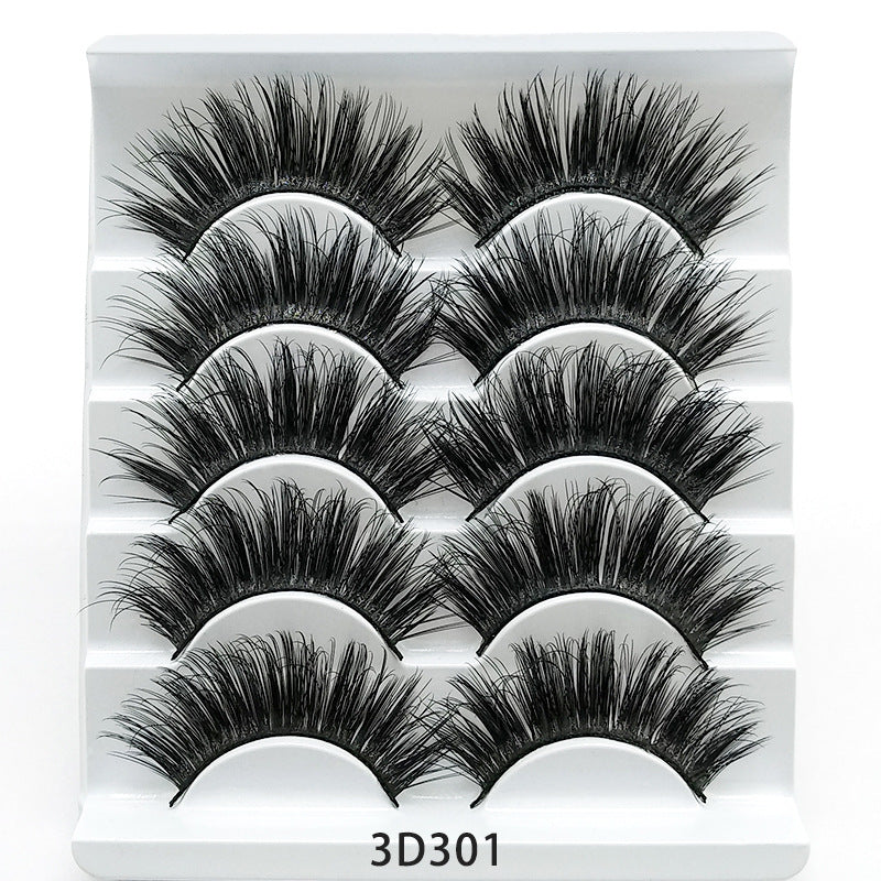 3D Mink Eyelashes 5 Pack