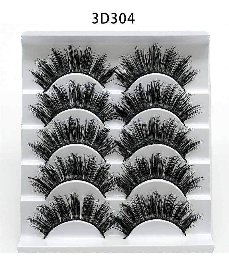 3D Mink Eyelashes 5 Pack