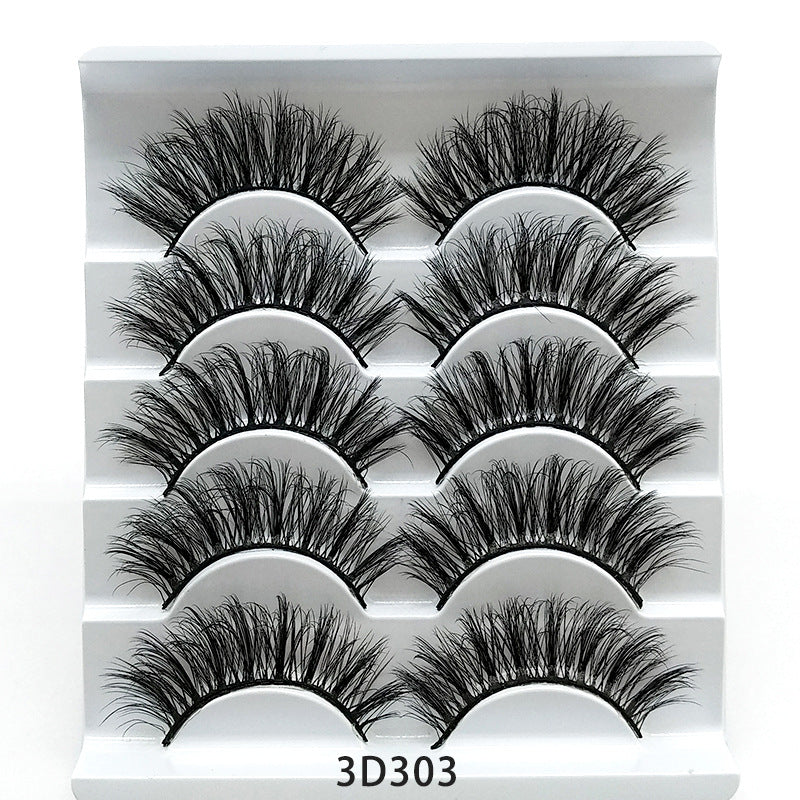 3D Mink Eyelashes 5 Pack