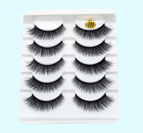 3D Mink Eyelashes 5 Pack