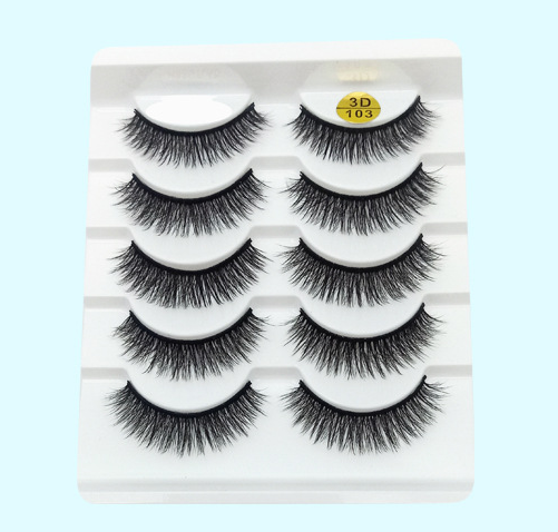 3D Mink Eyelashes 5 Pack