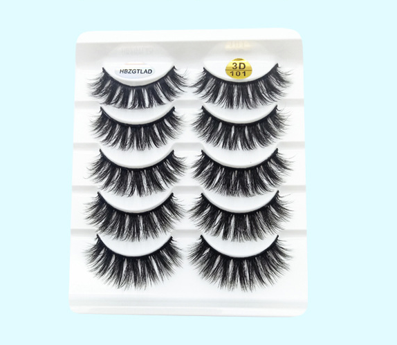 3D Mink Eyelashes 5 Pack