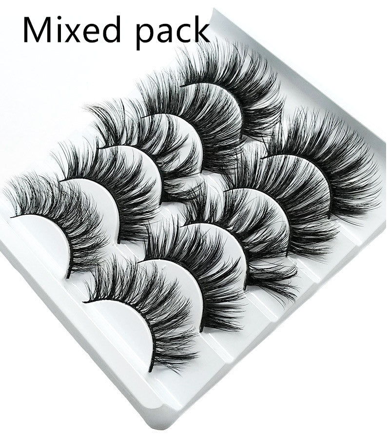 3D Mink Eyelashes 5 Pack