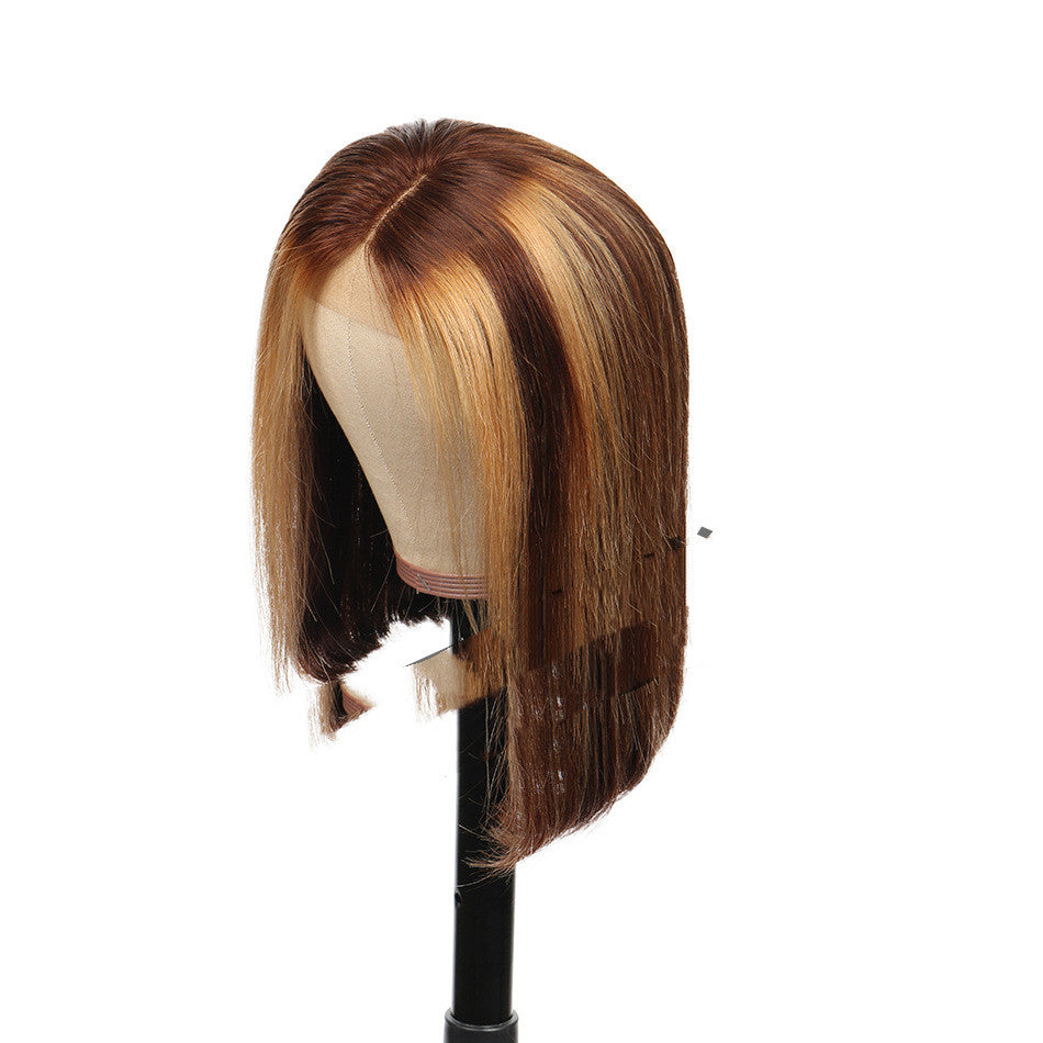 Two Tone Short Bob Wig