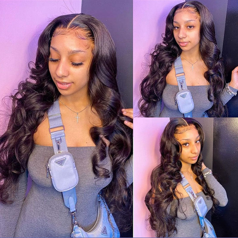 Loose Deep Wave13x4 Transparent Lace Front