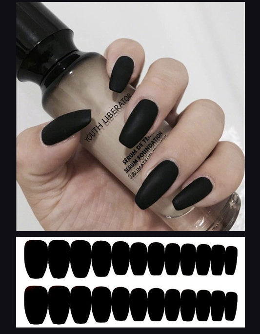 On Sale Matte Frosted Press On Nails