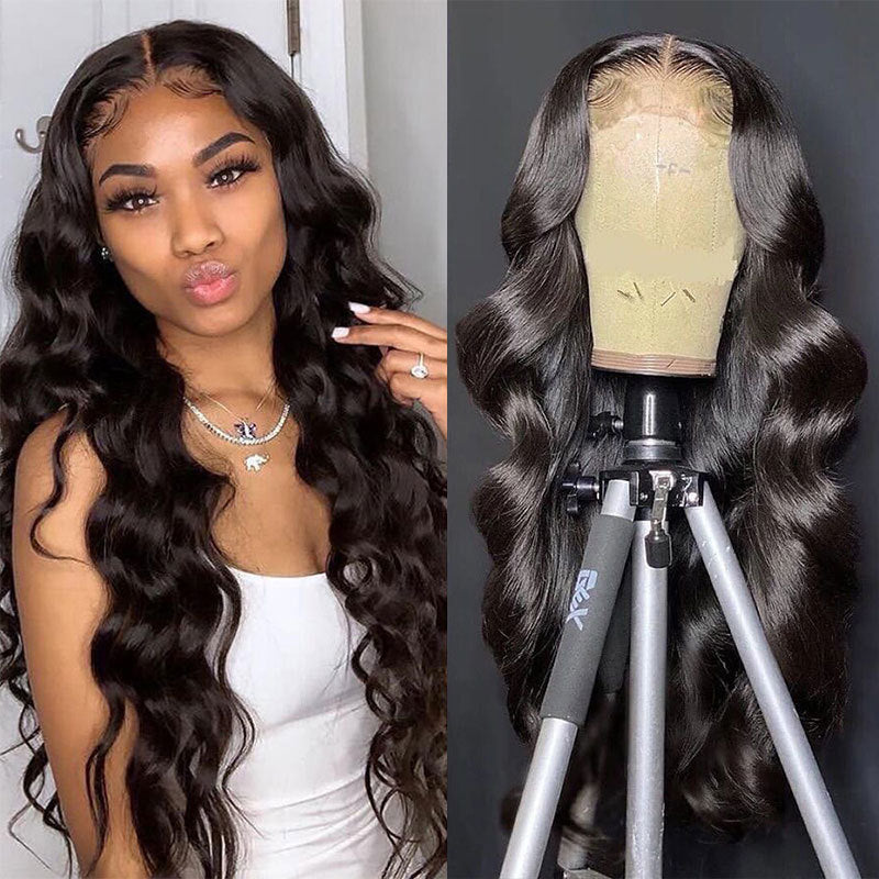 Loose Deep Wave13x4 Transparent Lace Front