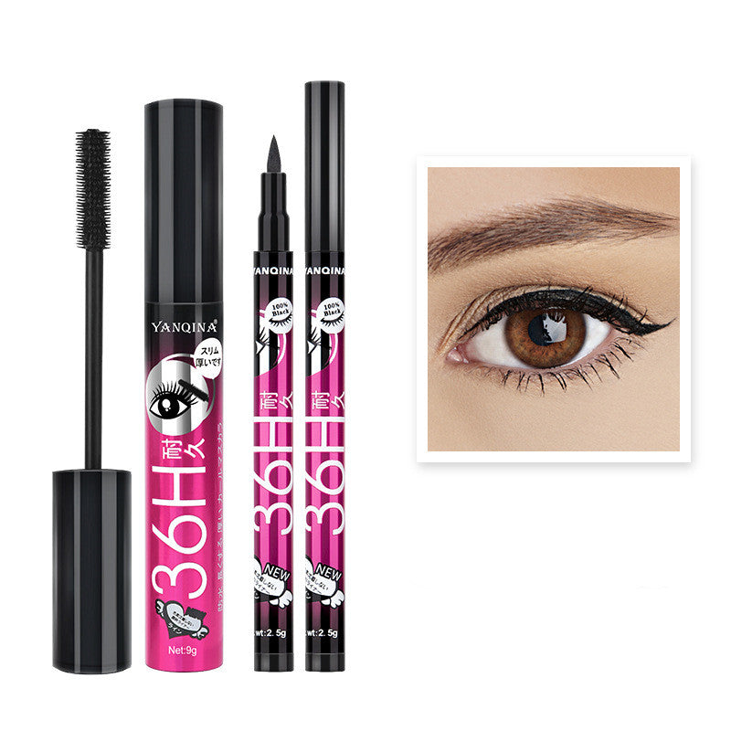 Eyeliner and Mascara Combo