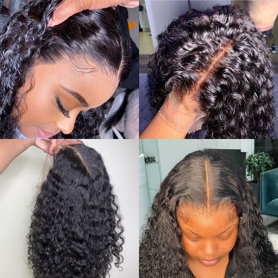 Burmese Small Curly Lace Front Wig