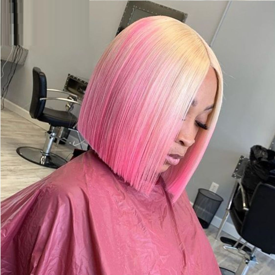 Perfect Multi Color Straight Lace Front Bob